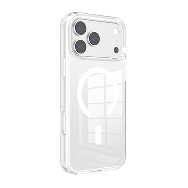 iPhone 17 Pro Max Skal MagSafe Hybrid Transparent