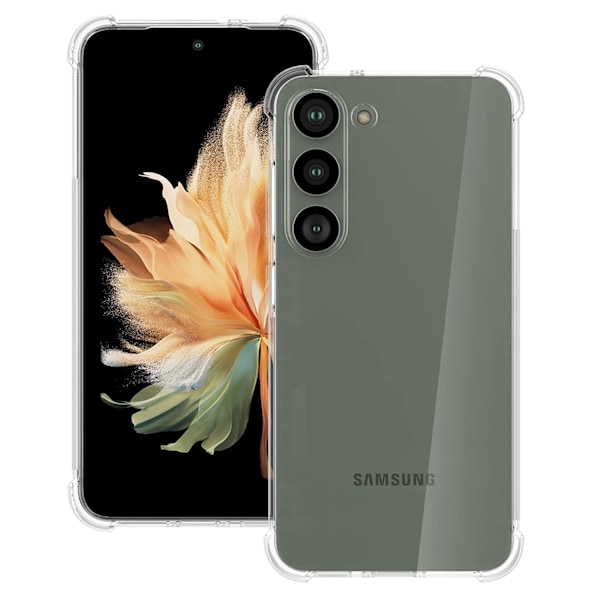 Transparent skal Samsung Galaxy S23 - Förstärkta hörn