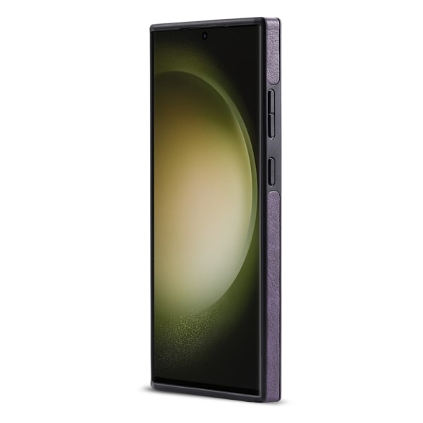 DG.MING Samsung Galaxy S24 Ultra Skal Läderbelagt Lila