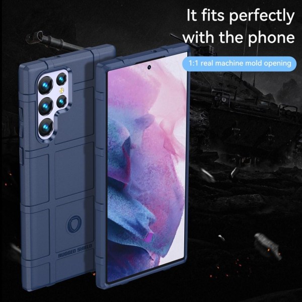Samsung Galaxy S22 Ultra Skal Robust Blå
