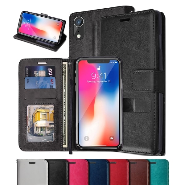 iPhone XR - Plånboksfodral - Brun Brown Brun
