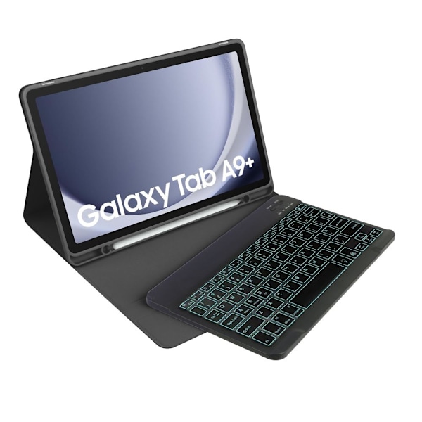 Tech-Protect Galaxy Tab A9 Plus Fodral SC Tangentbord Svart