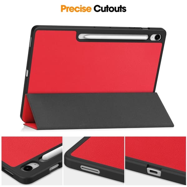Samsung Galaxy Tab S10 FE Plus Fodral Tri-Fold Pennhållare