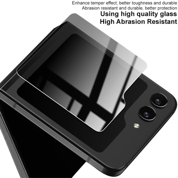 IMAK Galaxy Z Flip 6 Särmskydd Härdat Glas Privacy