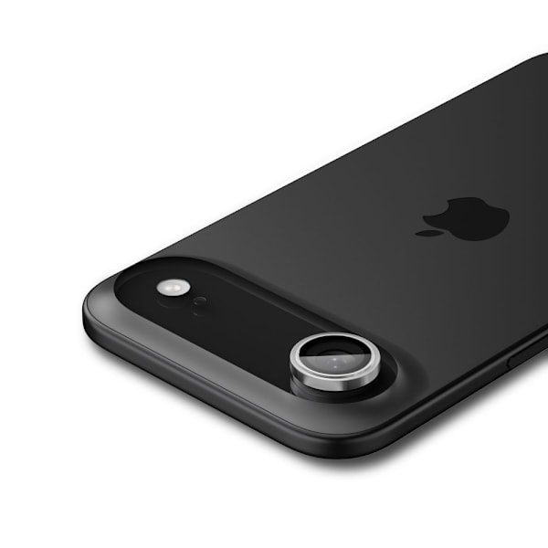 Spigen iPhone Air 2-PACK Linsskydd GLAS.tR "Ez Fit" Silver