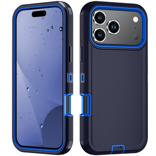 iPhone 17 Pro Skal Extreme Shockproof Hybrid Blå
