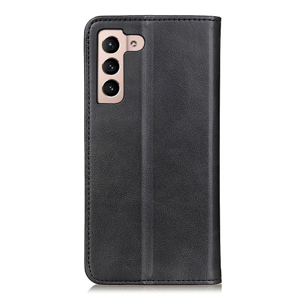 Samsung Galaxy S22 Plus Fodral Flip Split Läder Svart