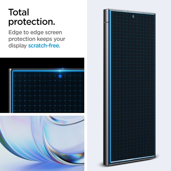 Spigen Galaxy S24 Ultra 2-PACK GLAS.tR "Ez Fit" Skärmskydd Privacy