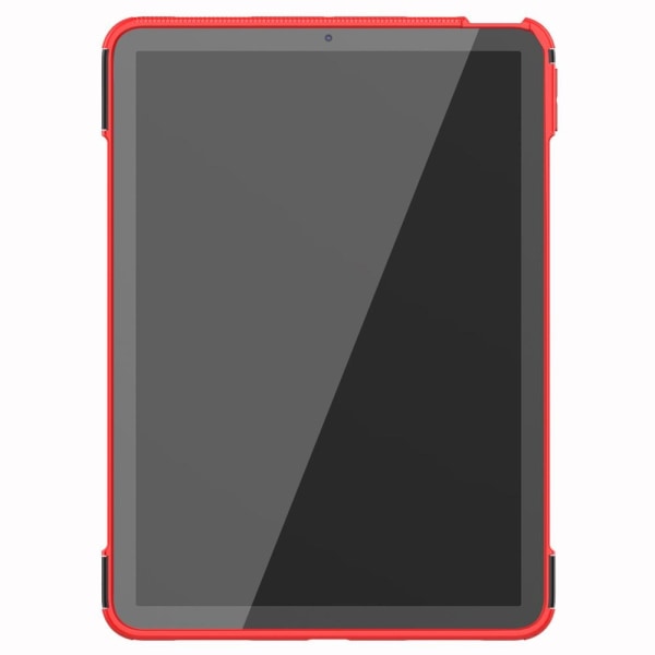 iPad Air 2020/2022/2024 Skal Rugged Kickstand Armor Röd Red Röd
