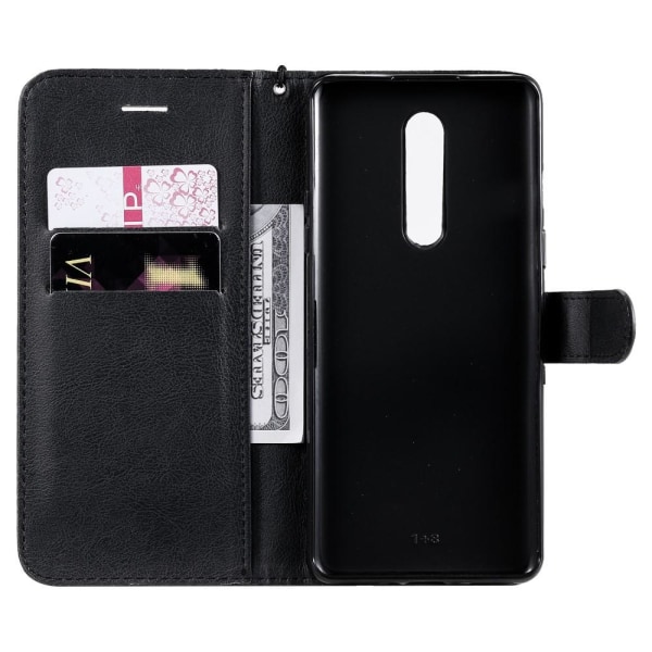 OnePlus 8 - Plånboksfodral - Svart Svart