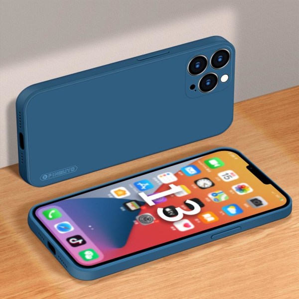 iPhone 13 Pro Max - PINWUYO Liquid Silikon Skal - Blå