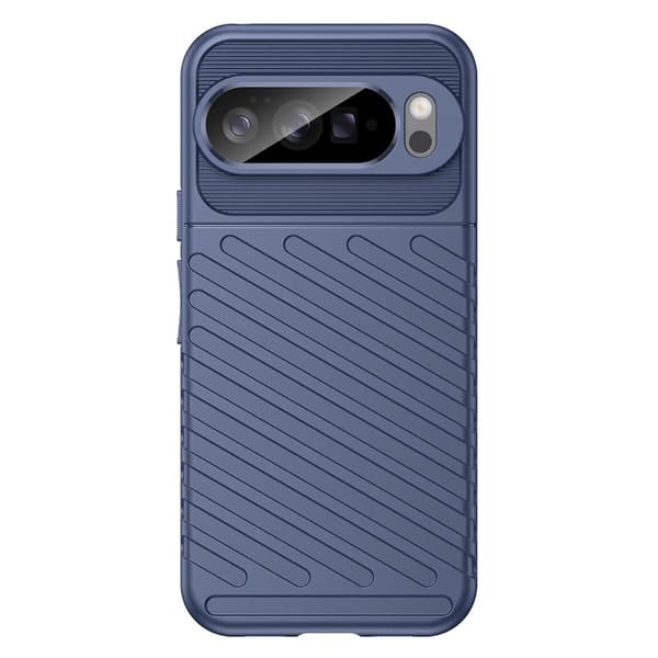 Google Pixel 10 Pro XL Skal Twill Textur Blå
