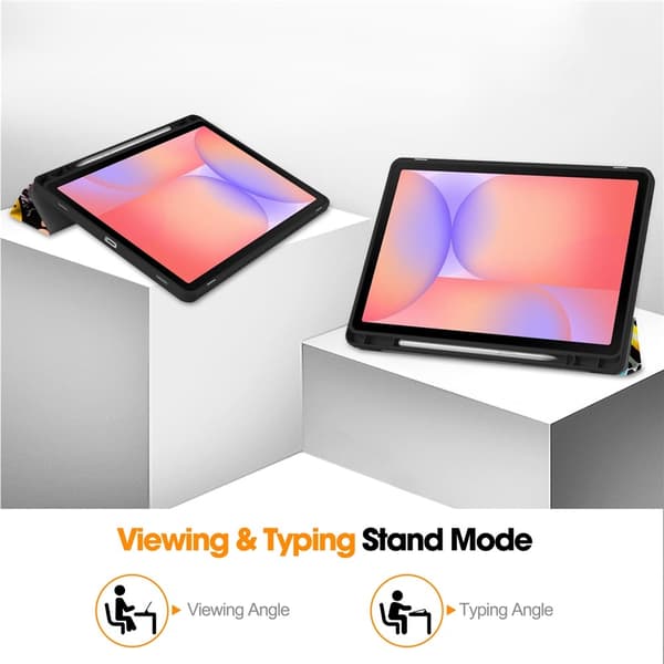 Samsung Galaxy Tab S10 Lite Fodral Tri-Fold Graffiti