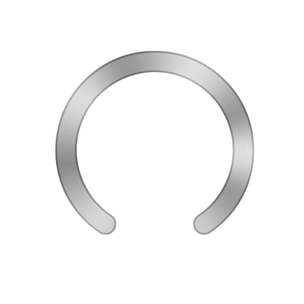 Tech-Protect 2-PACK Magnetisk MagSafe Ring Blå / Silver