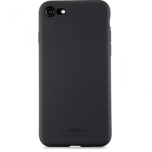 iPhone 7/8/SE (2020/2022) - holdit Mobilskal Silikon - Svart Svart
