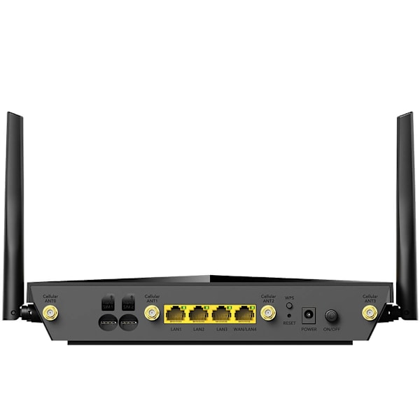 Cudy 5G Router P5 Rel 16 AX3000 Gigabit Dual-SIM Svart