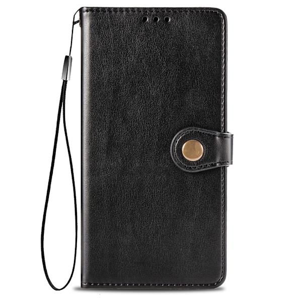 Samsung Galaxy A72 - Solid Plånboksfodral - Svart Black Svart