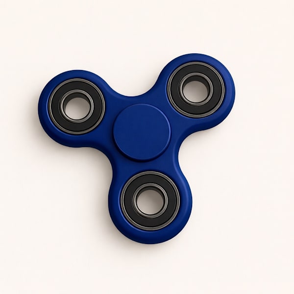 Fidget Spinner Ultra Spin Trio - Mörk Blå