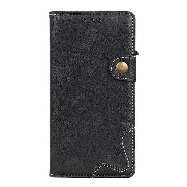 iPhone 12 Pro Max - Plånboksfodral - Svart Black Svart