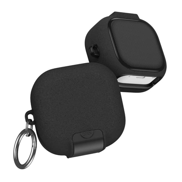 Tech-Protect Galaxy Buds 4 / 4 Pro Skal Slim Hook Svart