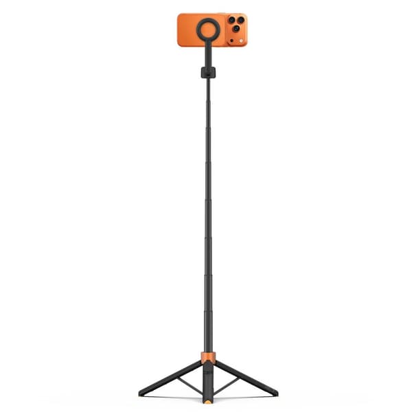 Tech-Protect 152 cm Bluetooth MagSafe Selfiestick Tripod Svart