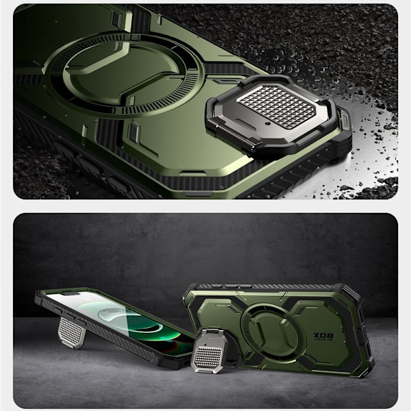 Supcase iPhone 16e Skal MagSafe Iblsn ArmorBox Guldan