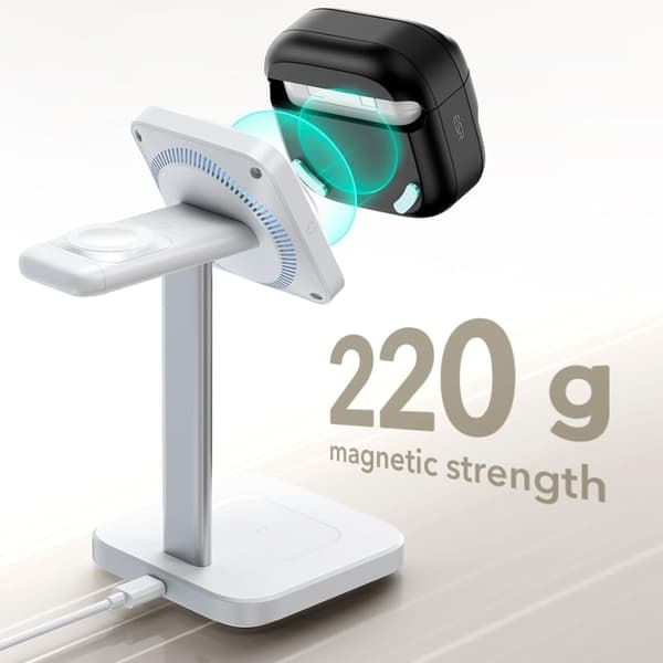 ESR AirPods 4 Skal MagSafe Pulse HaloLock Svart