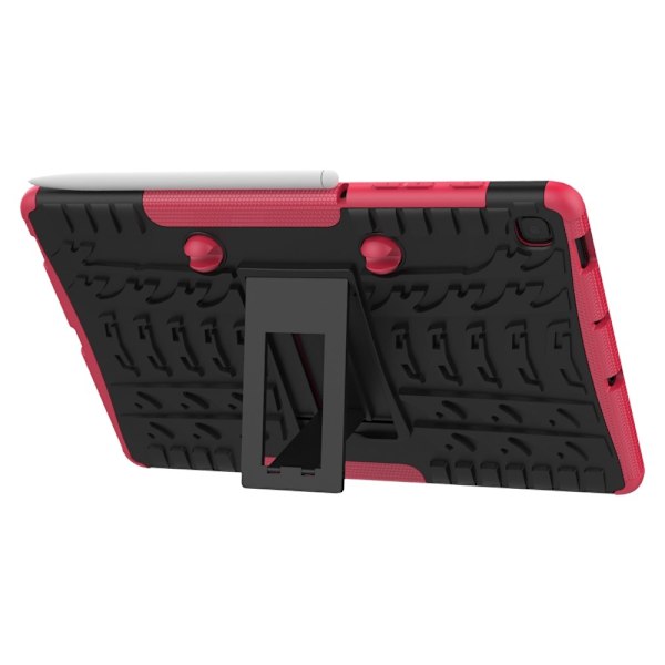 Samsung Galaxy Tab S6 Lite Skal Rugged Kickstand Armor Rosa Pink Rosa