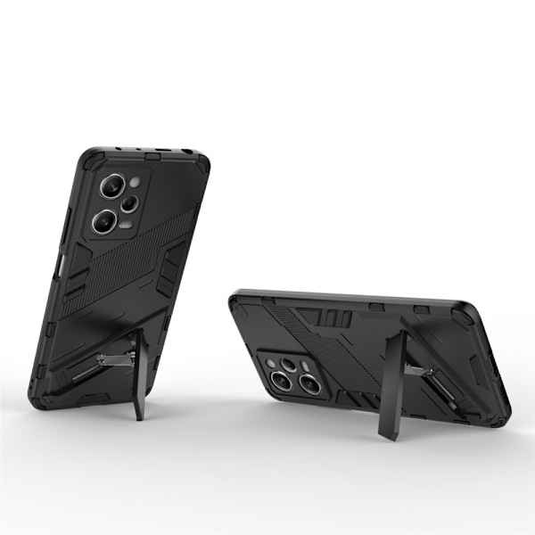 Xiaomi Redmi Note 12 Pro 5G Skal Hybrid Kickstand Svart