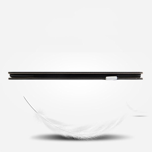 Lenovo Tab P11 Pro - Tri-Fold Fodral Med Pennhållare - Svart Black Svart