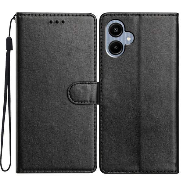 Samsung Galaxy A07 Fodral Läder Svart
