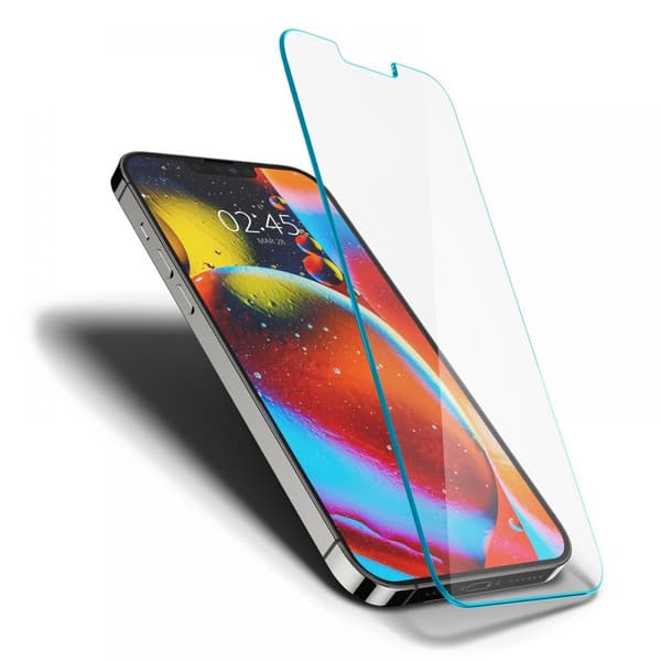 Spigen iPhone 17e/16e/14/13/13 Pro Skärmskydd Slim Glas.tR Härdat Glas