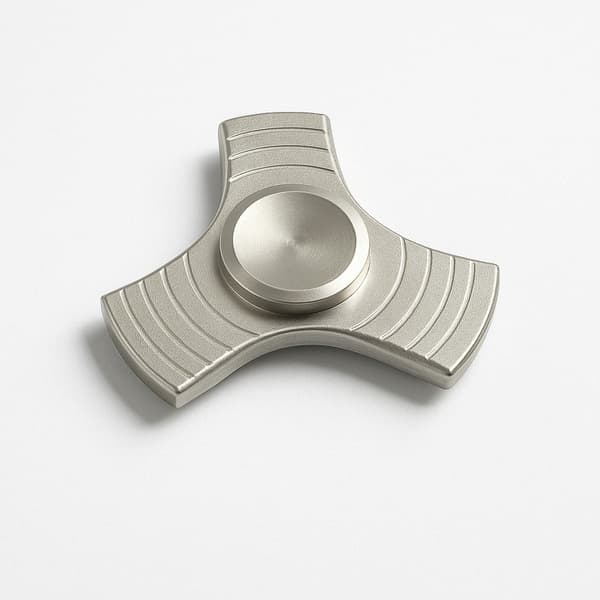 Fidget Spinner Trio Metal - Silver
