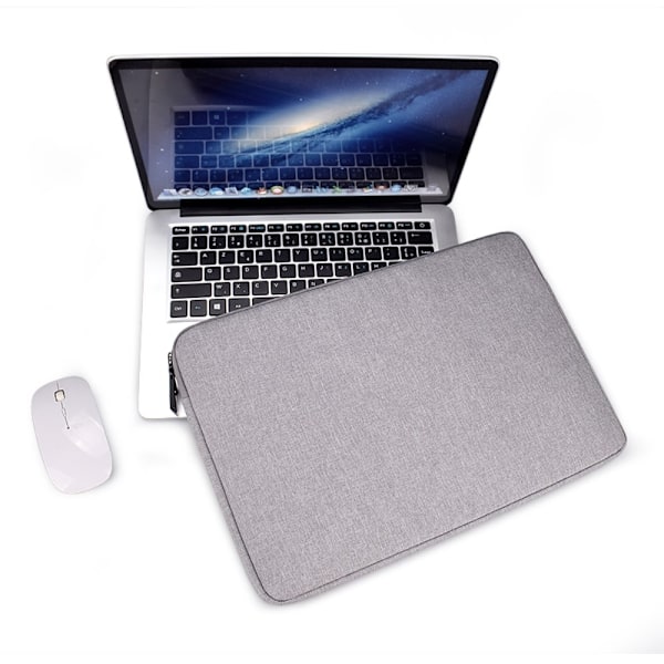 Oxford Bärbar Skyddsväska För Laptop 15.6" Grå