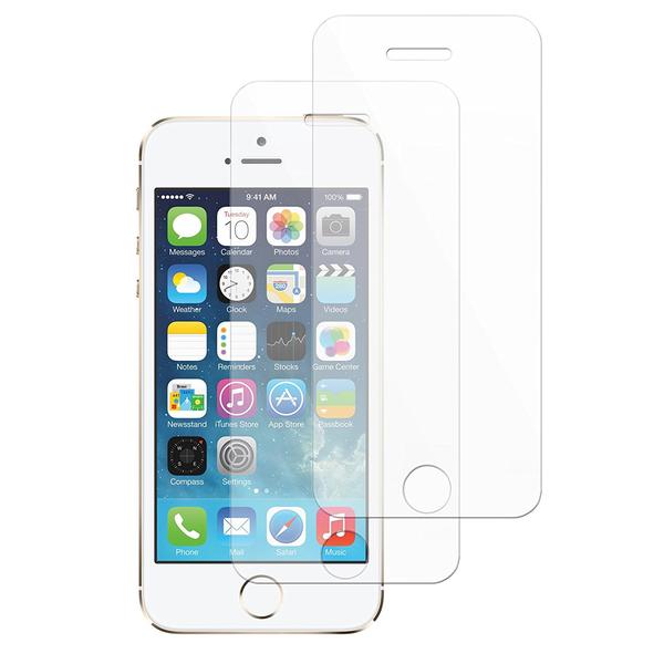 2-Pack - iPhone 5/5S & SE - Skärmskydd i härdat glas da23 | 50 | Fyndiq