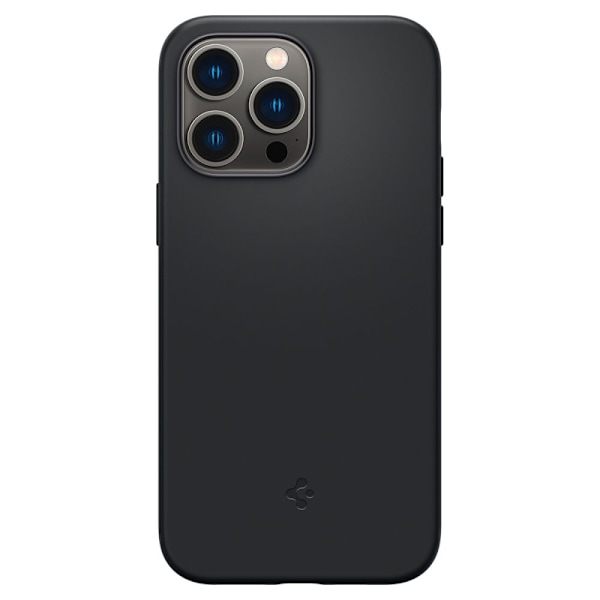 Spigen iPhone 14 Pro Max Skal Silicone Fit Mag MagSafe Svart