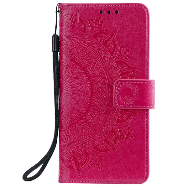 Huawei P40 - Mandala Plånboksfodral - Rosa Pink Rosa