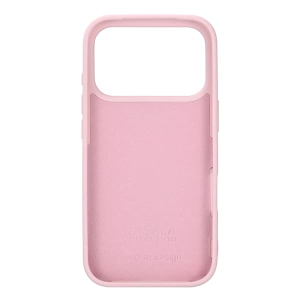Onsala iPhone 18 Pro/17 Pro Mobilskal Med Silikonkänsla Chalk Pink