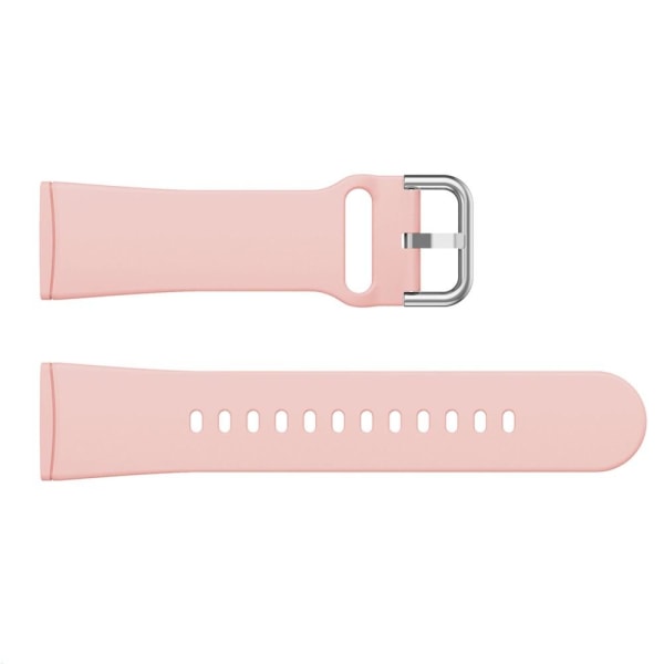 Silikon Armband Versa 3/Fitbit Sense - Ljus Rosa LightPink Ljus Rosa