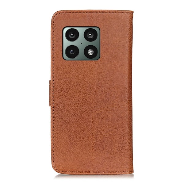 KHAZNEH OnePlus 10 Pro 5G Fodral Läder Brun