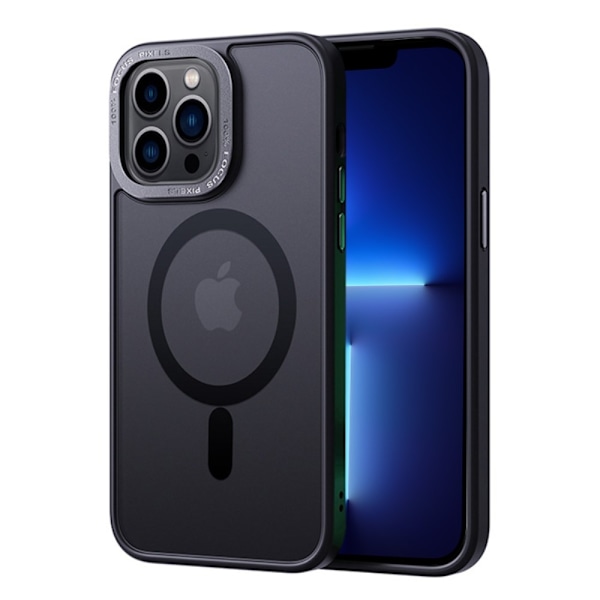 iPhone 13 Pro Skal MagSafe Hybrid Matt Svart