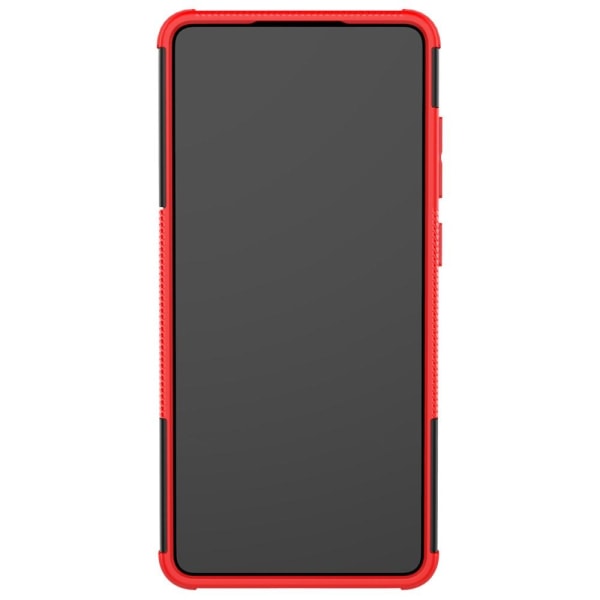 Samsung Galaxy A72 - Ultimata Stöttåliga Skalet med Stöd - Röd Red Röd