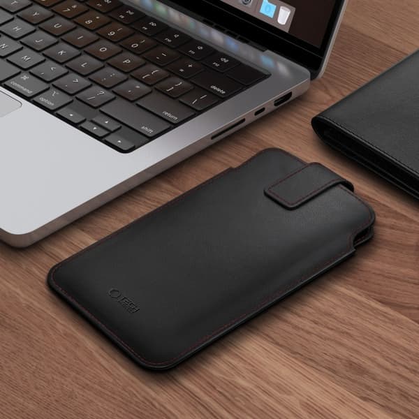 Tech-Protect Universal Mobilväska 6-6.9" Svart / Röd