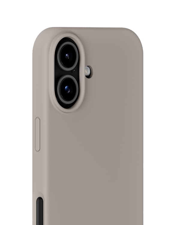 holdit iPhone 17 Mobilskal Silikon Taupe