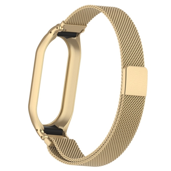 Xiaomi Smart Band 9/8 Armband Milanese Loop Metall Guld