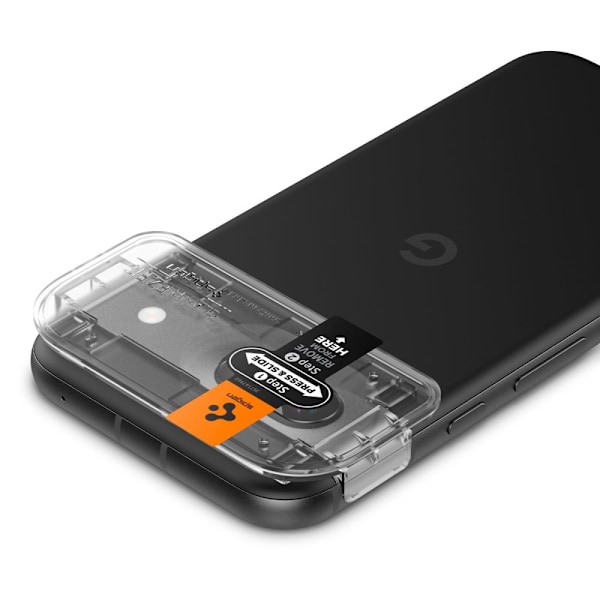 Spigen Google Pixel 8a 2-PACK Optik.tR "Ez Fit" Linsskydd
