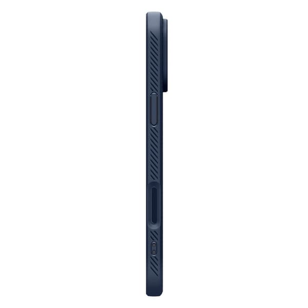 Spigen iPhone 17 Pro Skal Liquid Air Navy Blue