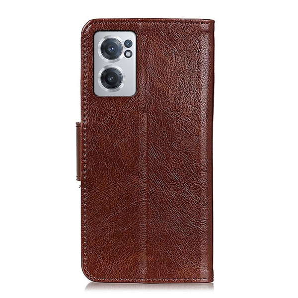 OnePlus Nord CE 2 5G Fodral Split Läder Brun