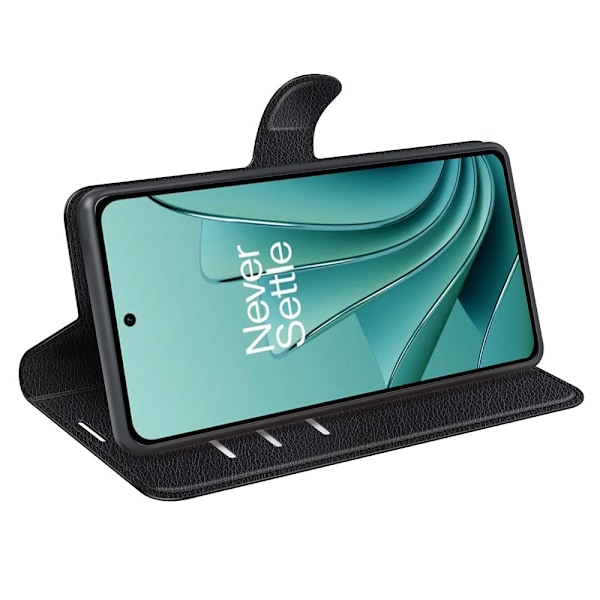 OnePlus Nord 3 5G Fodral Litchi Textur Svart