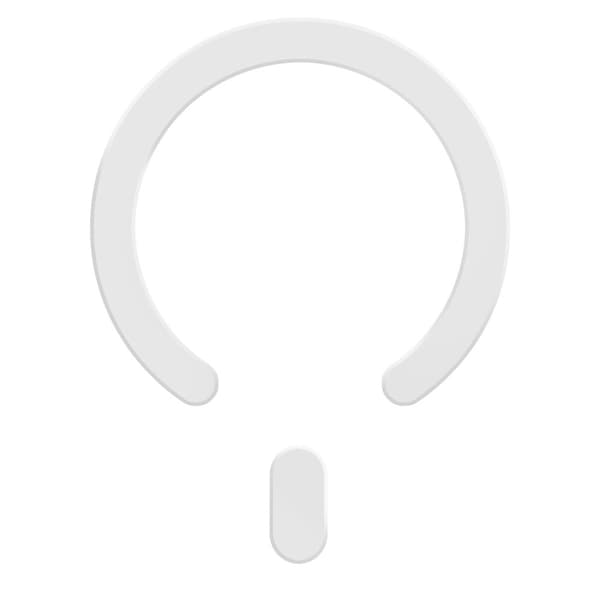 Tech-Protect Magnetisk MagSafe Ring Vit